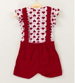 Jardineira-Blusa