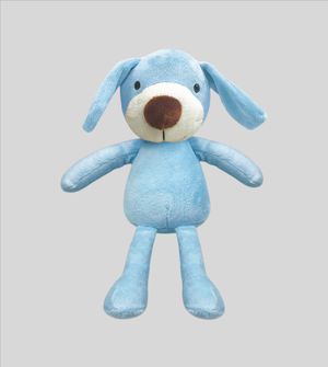 Minha Primeira Pelúcia Cachorro Azul