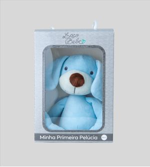 Minha Primeira Pelúcia Cachorro Azul