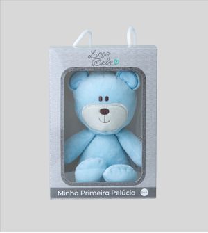 Minha Primeira Pelúcia Urso Bru Azul