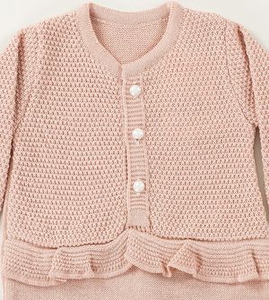 Saída Maternidade Tricot Delicada