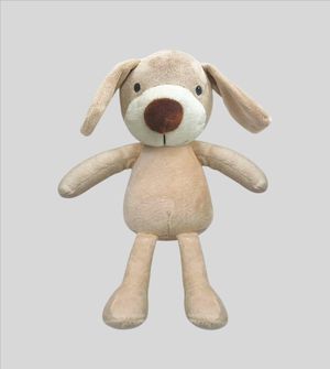 Minha Primeira Pelúcia Cachorro Bege