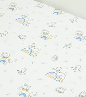 Lençol Avulso com Elástico para Berço Americano Estampado - 2983