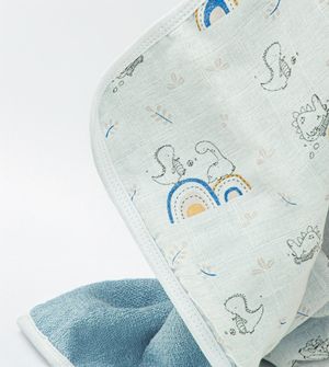 Toalhão de Banho Com Capuz Dino Esporte 110x80cm