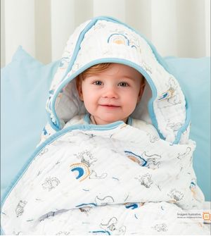 Toalha de Banho Com Capuz 90x80cm