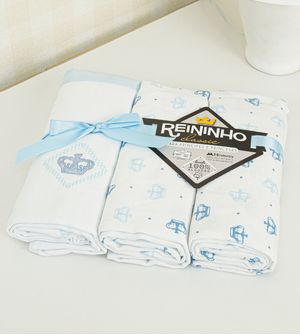 Kit Cueiros Reininho Classic com 3 Unidades