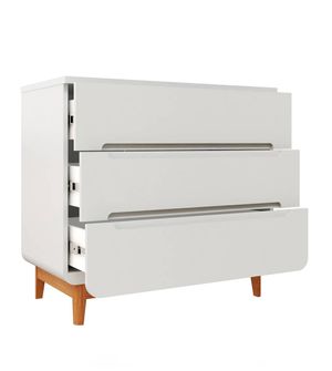 Cômoda Trevo com 3 Gavetas - Cia do Móvel