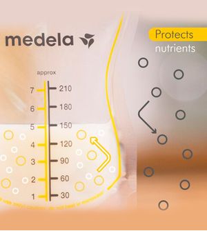 Sacos para Armazenar Leite Materno Easy Pour com 50 unidades