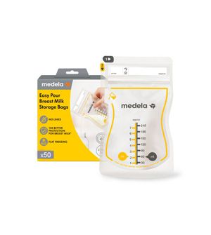 Sacos para Armazenar Leite Materno Easy Pour com 50 unidades