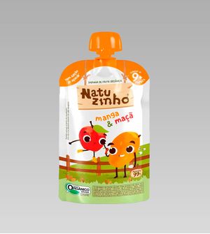 Papinha Orgânica Natuzinho Manga & Maçã 99g
