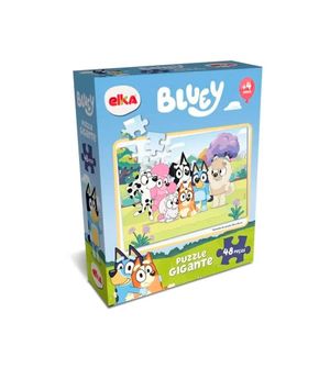 Quebra-Cabeça Gigante Bluey com 48 peças