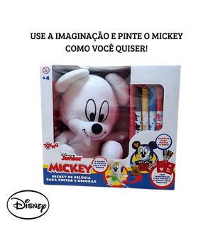 Pelúcia para Pintar e Decorar Mickey