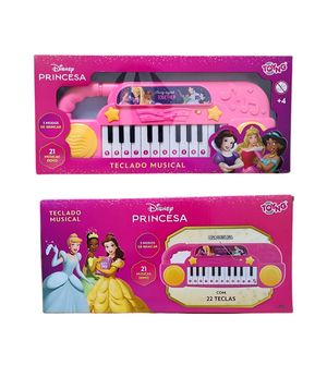 Teclado Musical Princesas