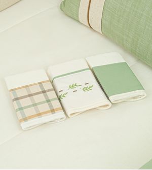 Kit Toalha de Boca Bambino com 3 unidades