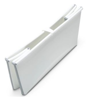 Banheira Flexível Branca Cinza XL Plug Térmico Stokke