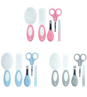 Kit Higiene para Bebê com 5 itens e Nécessaire Azul - 8801