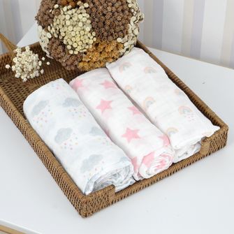 Kit Cueiro Soft com 3 Peças  100x80cm - 1546