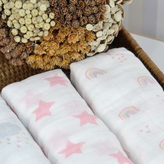 Kit Cueiro Soft com 3 Peças 80x80cm - 1546