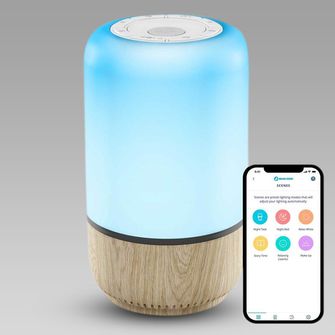 Luminária Luz e Som Soothe