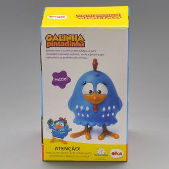 Boneco Galinha Pintadinha Vinil