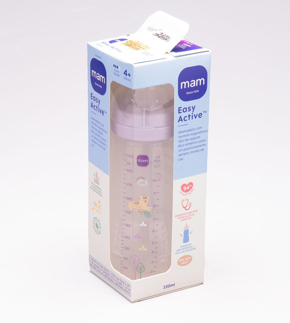 Mamadeira Easy Active 330ml - Alô Bebê - Loja Oficial