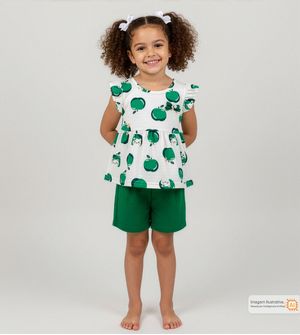 Conjunto Maçã Verde