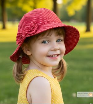 Chapéu Bolinhas Vermelho - 204