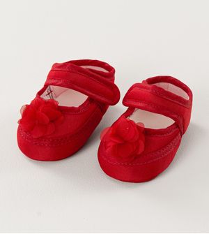 Sapato Flor Vermelho