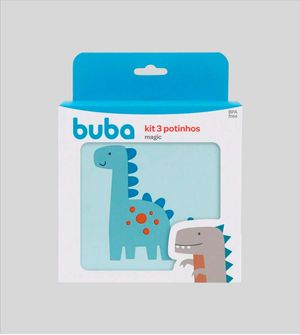 Kit Potinhos Magic Dino com 3 unidades