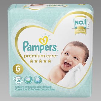 Fralda Pampers Premium Care Mega