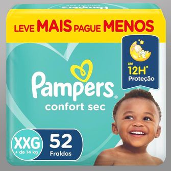 Fralda Pampers Confort Sec Bag