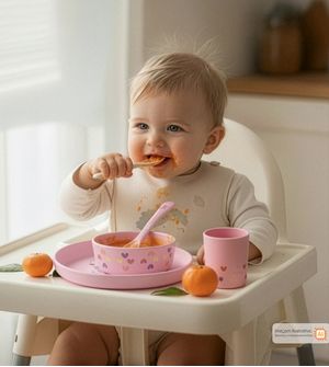 Kit Refeição em Silicone com 4 peças Estrela Twibex