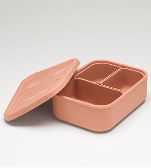 Lancheira Bento Box Silicone Rosa Twibex