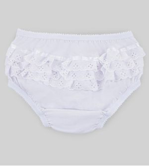 Calcinha Rendada Branca - 1065