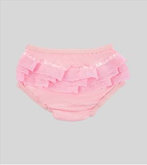 Calcinha Rendada Rosa - 1065