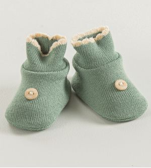 Sapatinho para Bebê Botão Tam. RN