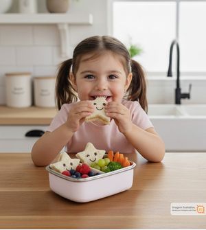 Lancheira Bento Box Coração 550ml Twibex