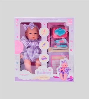 Boneca Babies - Banho e Sonho