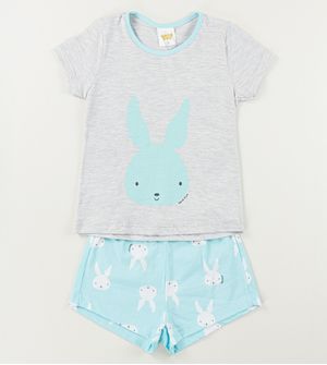 Conjunto Pijama Bunny Azul