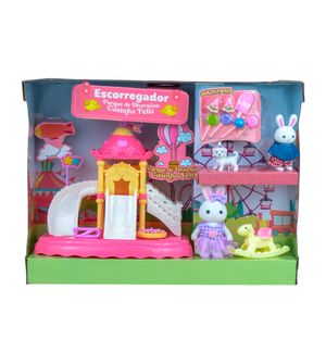 Coleção Casinha Feliz - Parque de Diversões Escorregador
