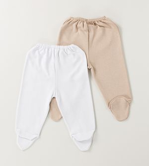 Culote Básico com 2 Unidades Bege