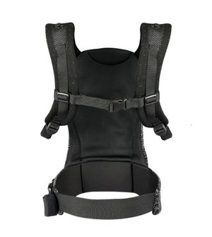 Canguru Hoody Fly Knit Preto - Kikka boo