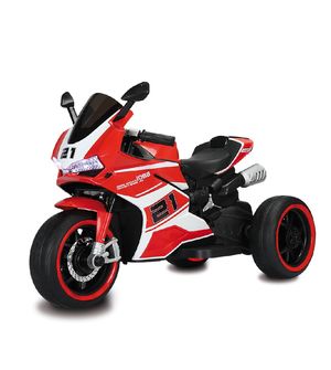Moto Speed GT Elétrica 12V Vermelha Bandeirante