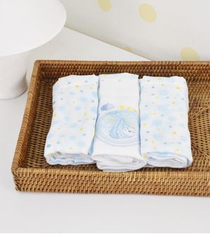 Kit Fralda 3 Unidades Com Bainha Mimo - 5281