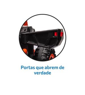 Carro UTV Elétrico 12V com Controle Remoto Bandeirante