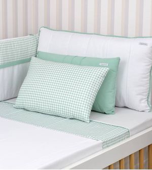 Kit de Berço Xadrez com 8 Peças