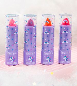 Batom Unicórnio - Estrela Pink