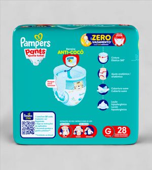 Fralda Pampers Pants Ajuste Total