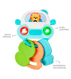 Carrinho de Atividades com Chaveiro