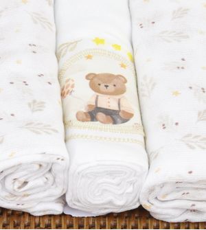 Kit Fralda Mimo Com Bainha 5 Unidades  - 5280